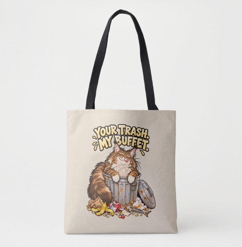 Bags & Accessories - Pink Dramatic personalized gifts for you Funny Maine Coon Cat Tote Bag - Cats tote bags - Cats lovers - Pink bags