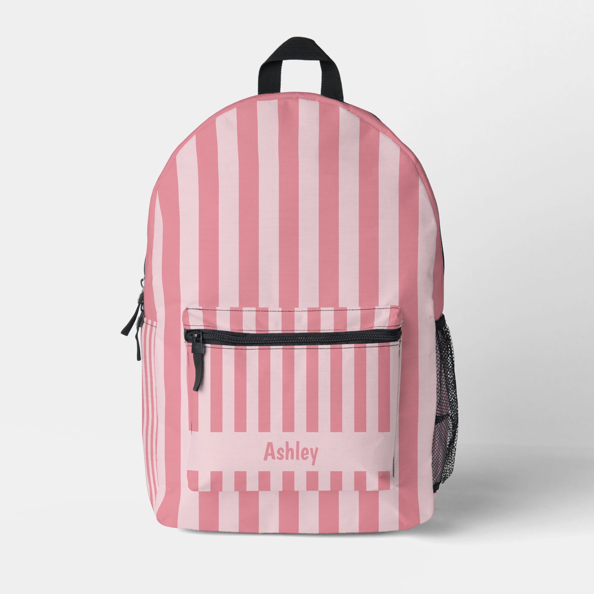 pink Personalized backpack-pink backpack-soft pink backpack-pink striped backpack-pink personalized gift-pink personalized backpack girl-pink backpack-pink customizable backpack